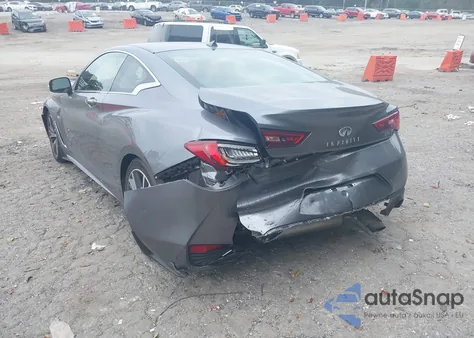 2019 Infiniti Q60 3.0T Luxe z USA, uszkodzony, nr VIN JN1EV7EK8KM231821